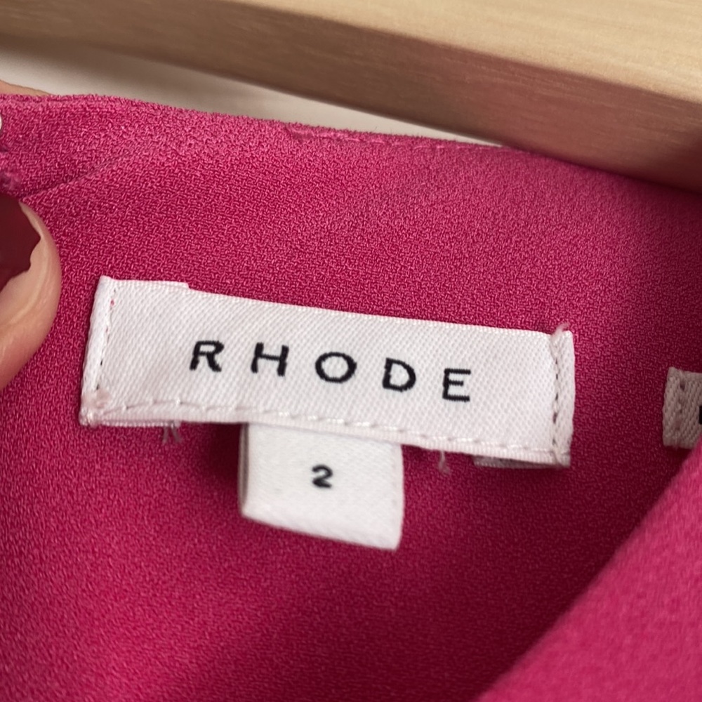 RHODE Fuchsia Maxi Dress - Picture 6 of 6
